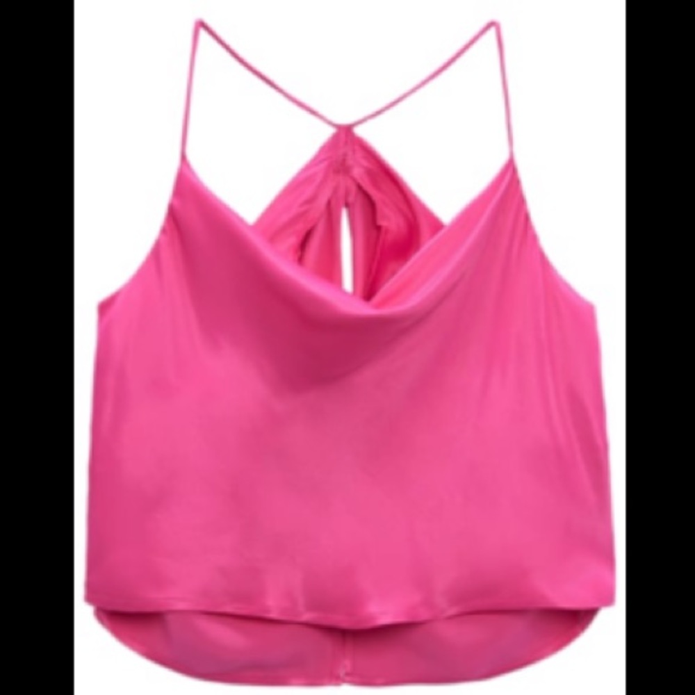 Zara Silky Tank XS